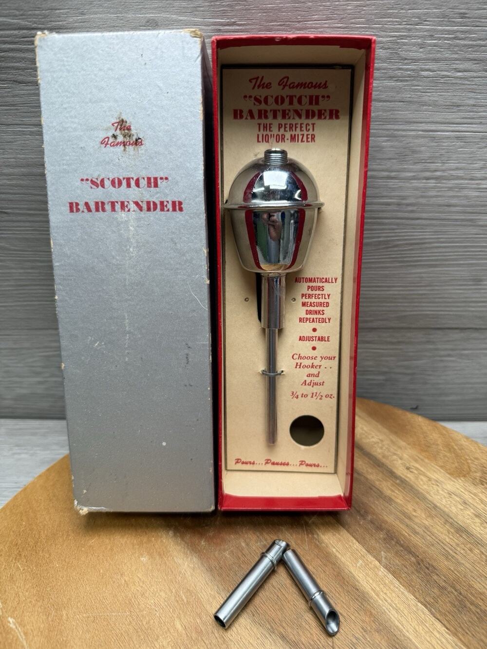 Vintage Scotch Bartender Drink Measure Purcell - Wilson